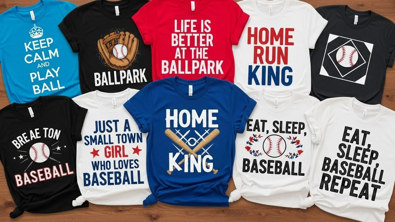 Benefits of a Good Baseball Slogan for T-Shirts