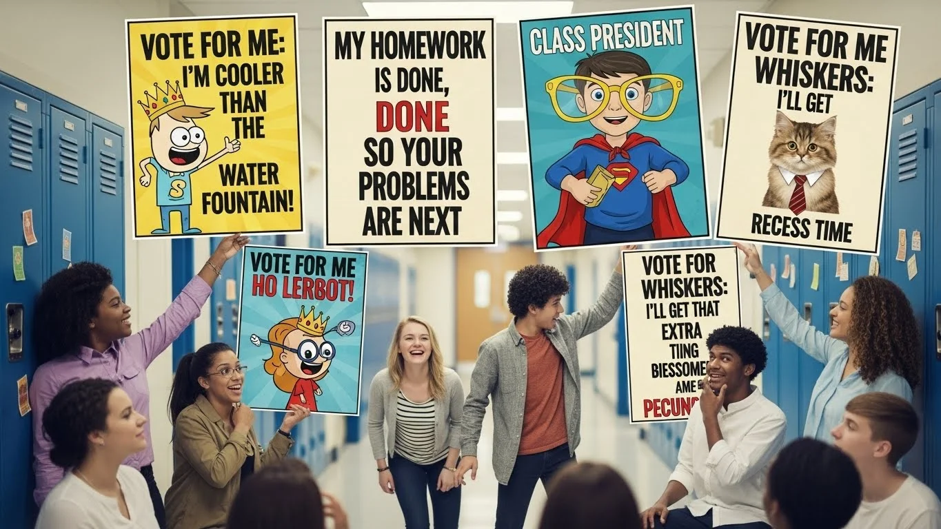 Benefits of a Good Campaign Slogan for Class President