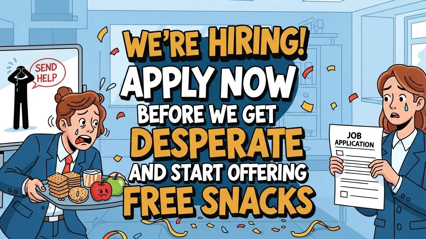 General Hiring Humor 😄