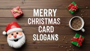 christmas card slogans