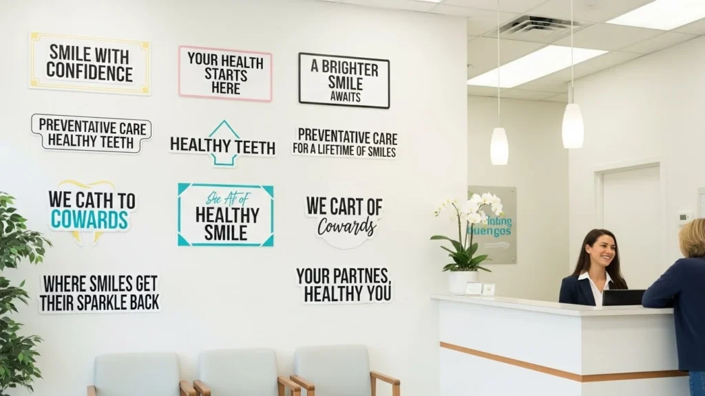 dentist slogans