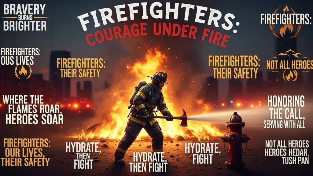 firefighter slogans