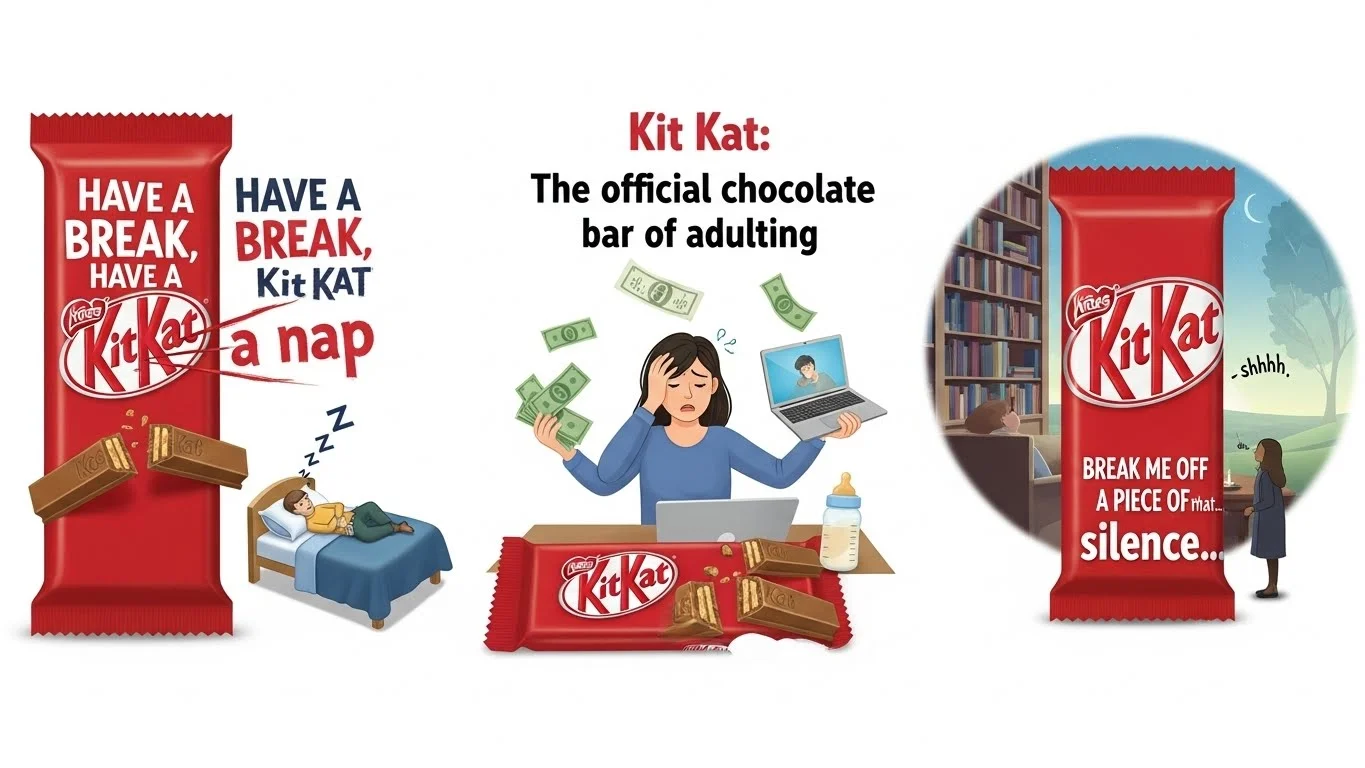 🍫 Break Room Wit Office-Style Kit Kat Slogans