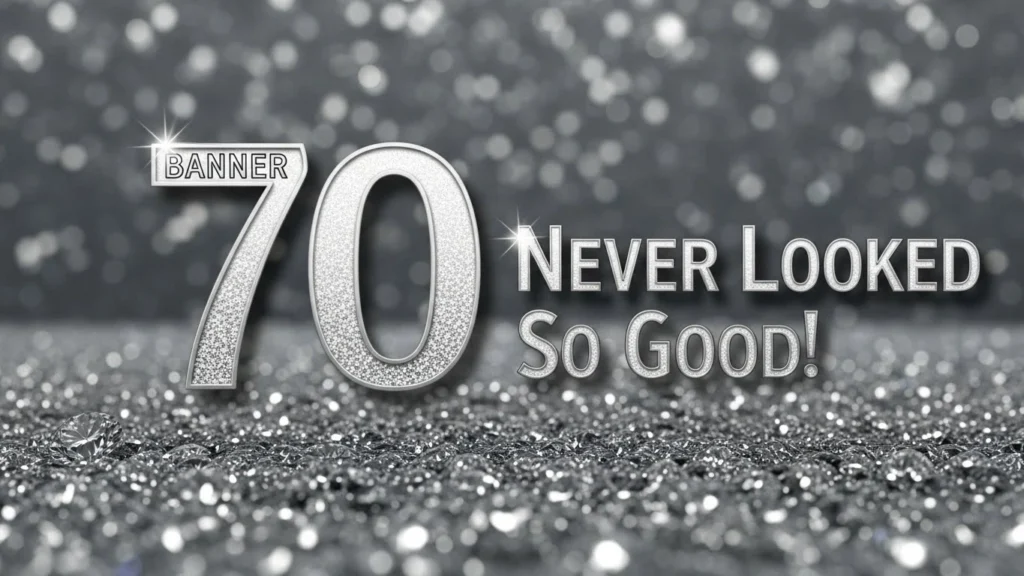 70th birthday slogans