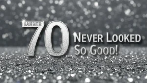 70th birthday slogans