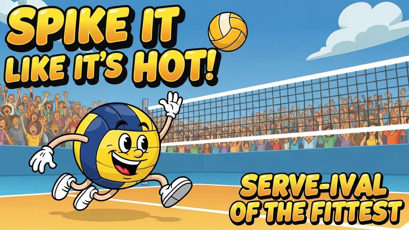 Benefits of a Good Volleyball Slogan for Posters