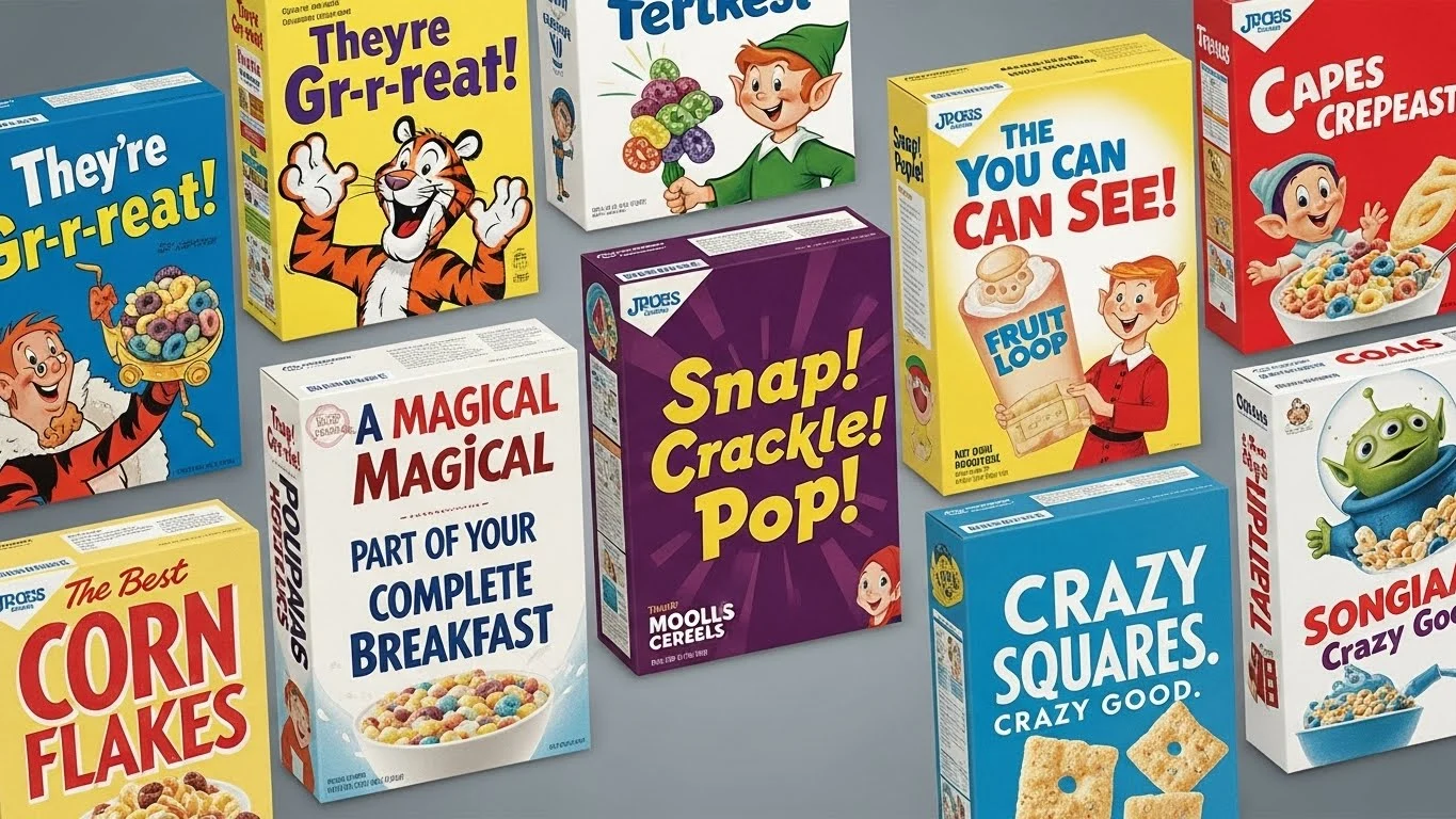 Catchy Cereal Brand Slogans