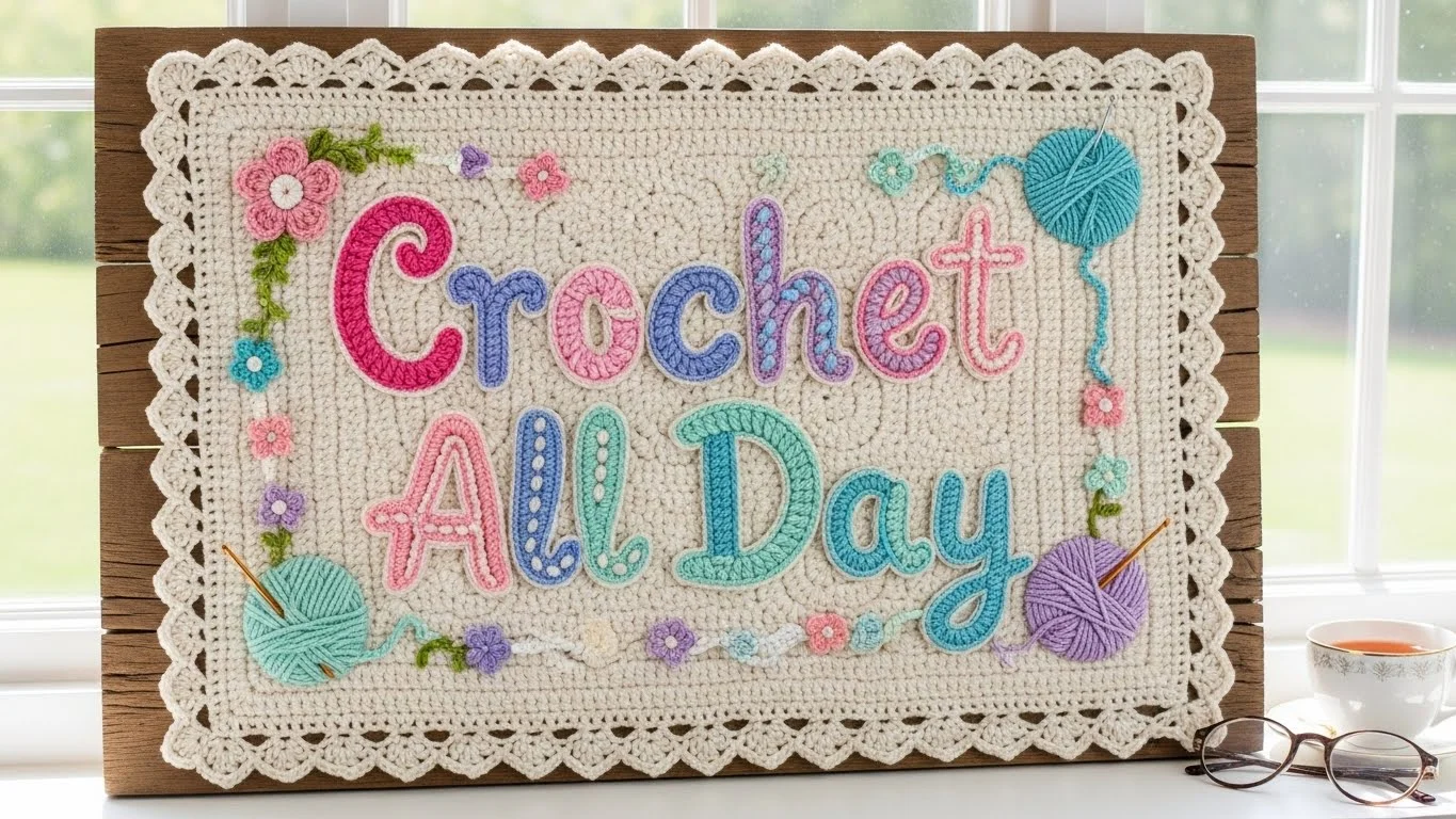 Catchy Crochet Slogans