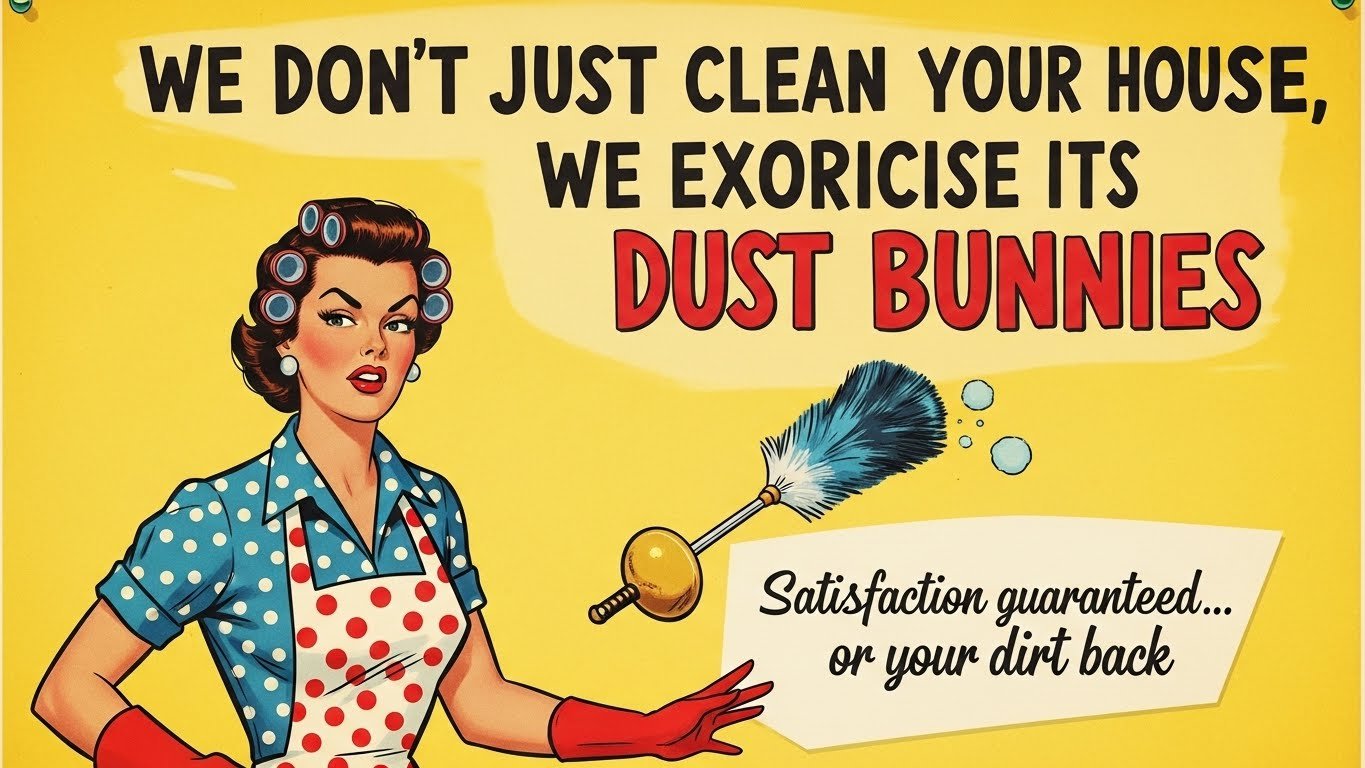 Catchy Funny Cleaning Slogans