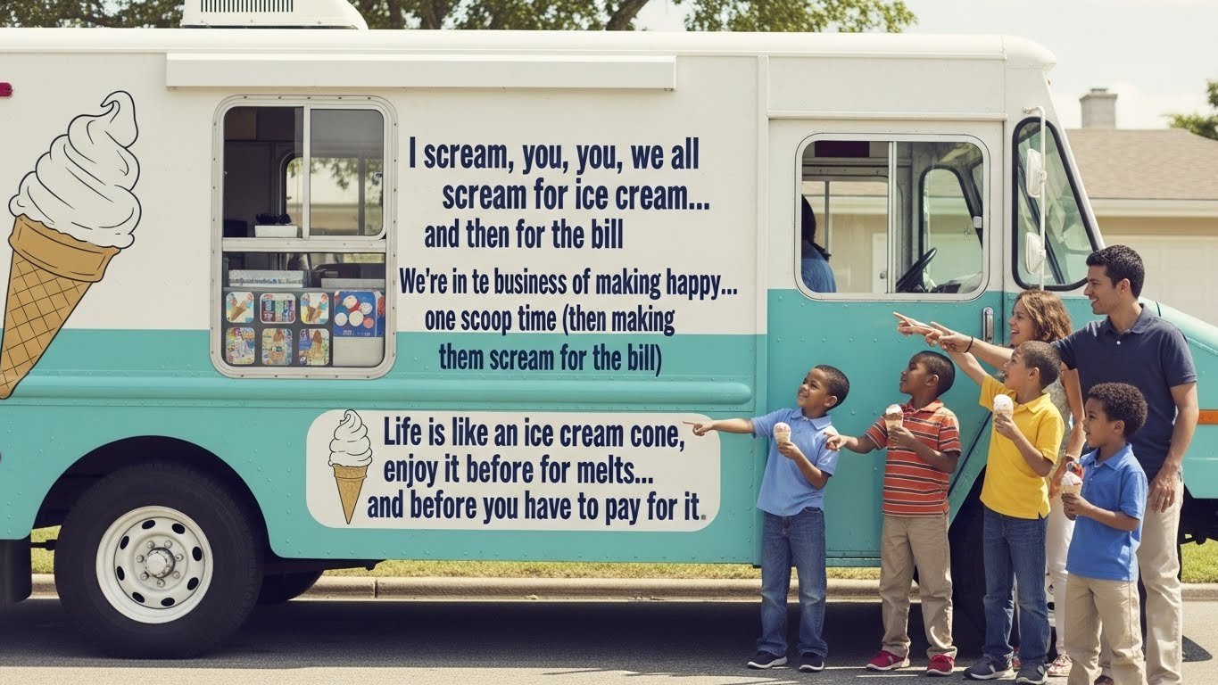 Catchy Ice Cream Truck Slogans