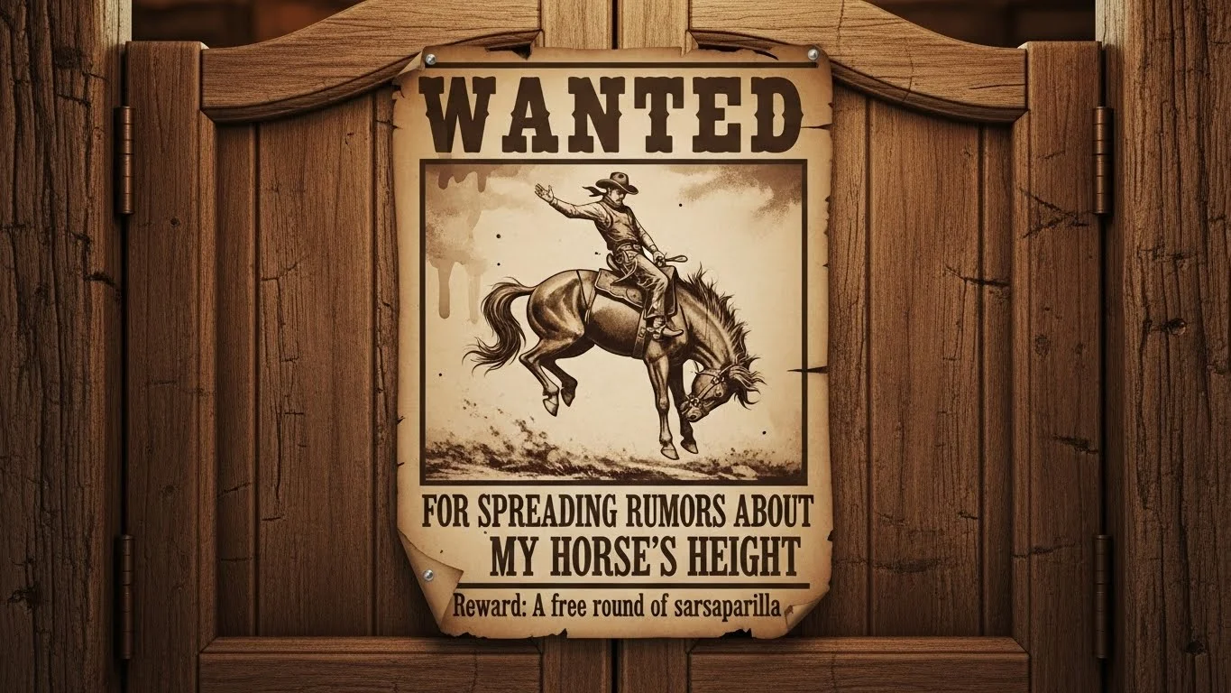 Classic Wild West Slogans