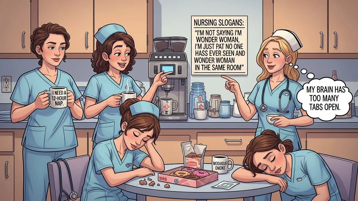 Compassion & Care Nursing Slogans