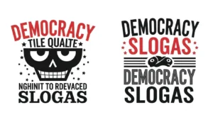 Democracy Slogans