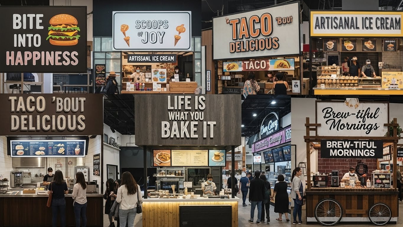 Fast Food & Burger Slogans