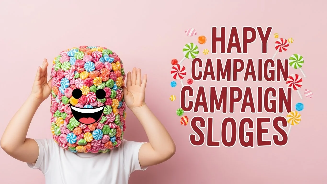 Fun & Catchy Candy Campaign Slogans