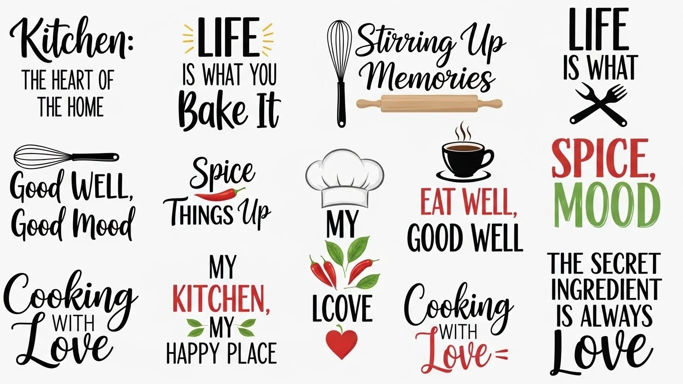 Funny Kitchen Slogans