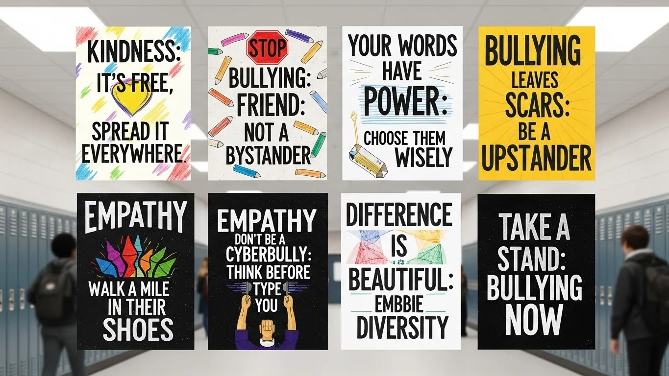 General Anti-Bullying Slogans