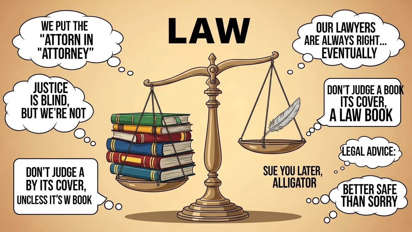 Justice Served With a Smile ⚖️