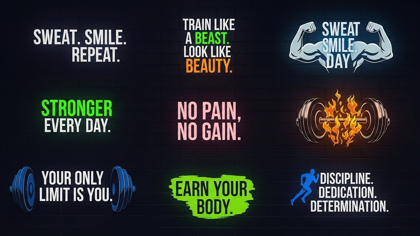 Motivational Gym Slogans for Daily Inspiration