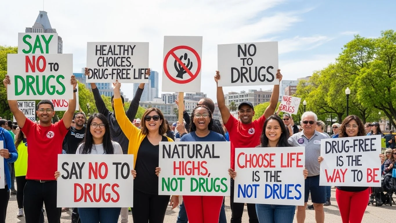 No Drug Slogans