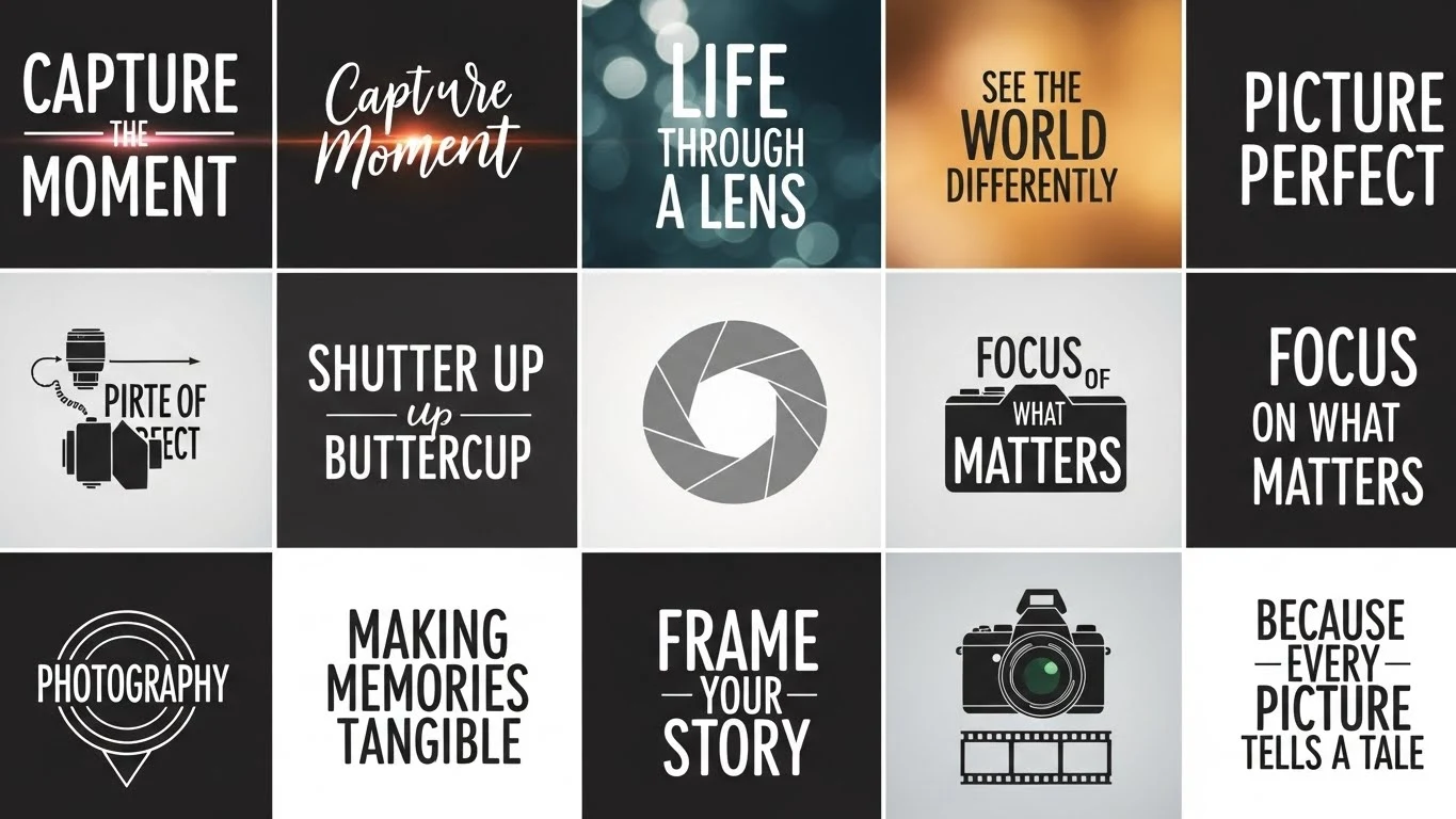 Photographer Slogans