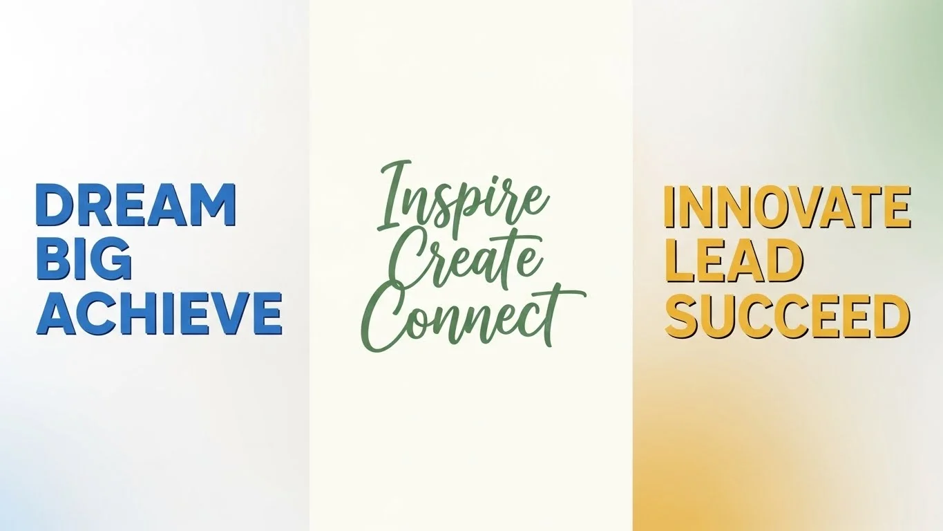 Powerful Three Word Slogans for Warriors