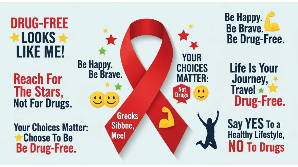 Red Ribbon Week Slogans