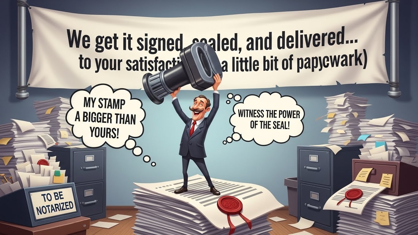 Trust & Reliability Notary Slogans