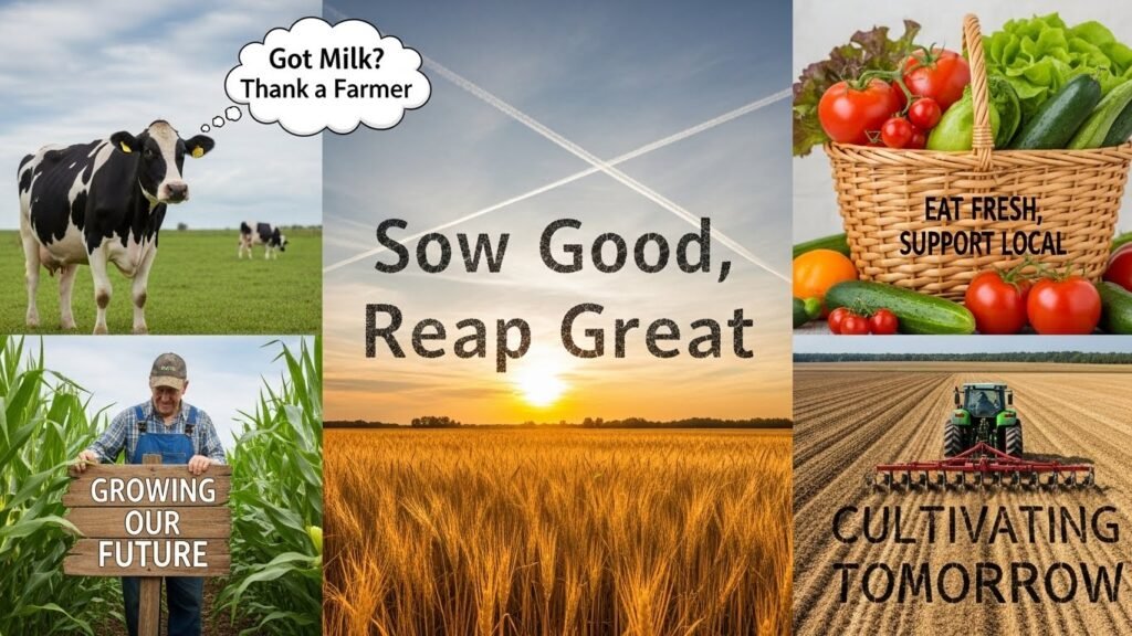 agriculture slogans