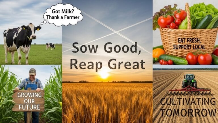 agriculture slogans