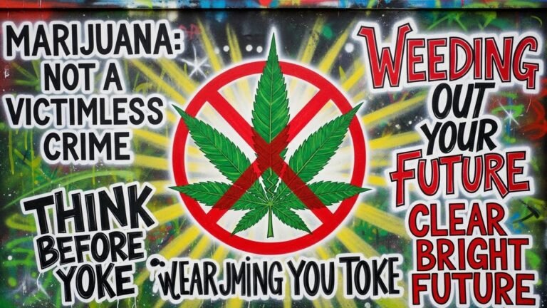 anti marijuana slogans