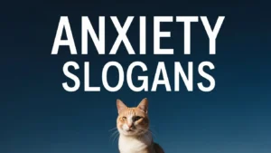 anxiety slogans