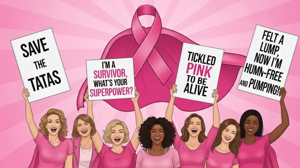 breast cancer slogans