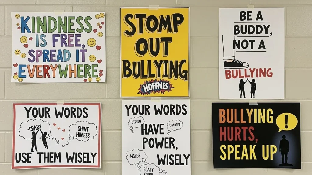bullying slogans for posters