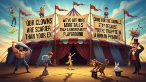 circus slogans