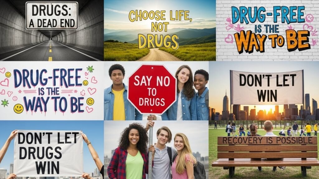 drug awareness slogans