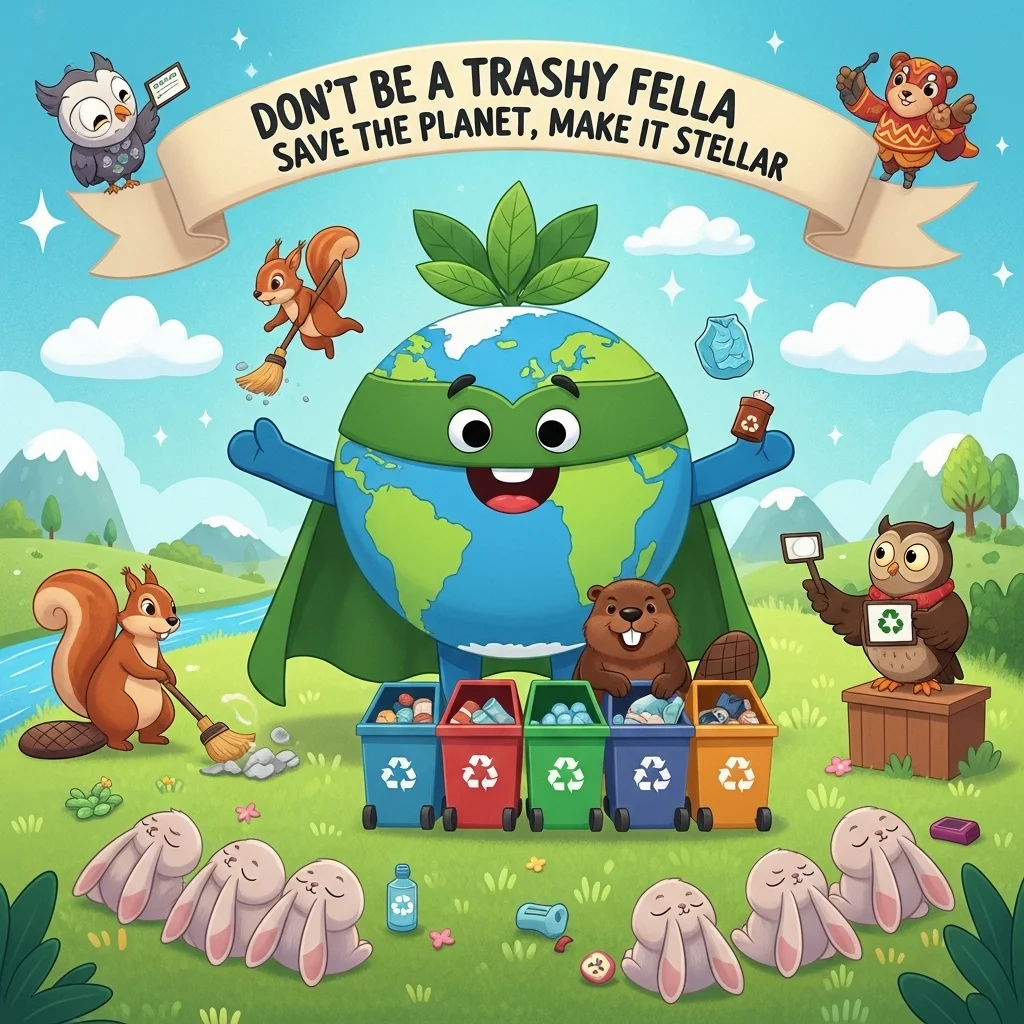 earth day slogans that rhyme