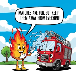 fire safety slogans that rhyme