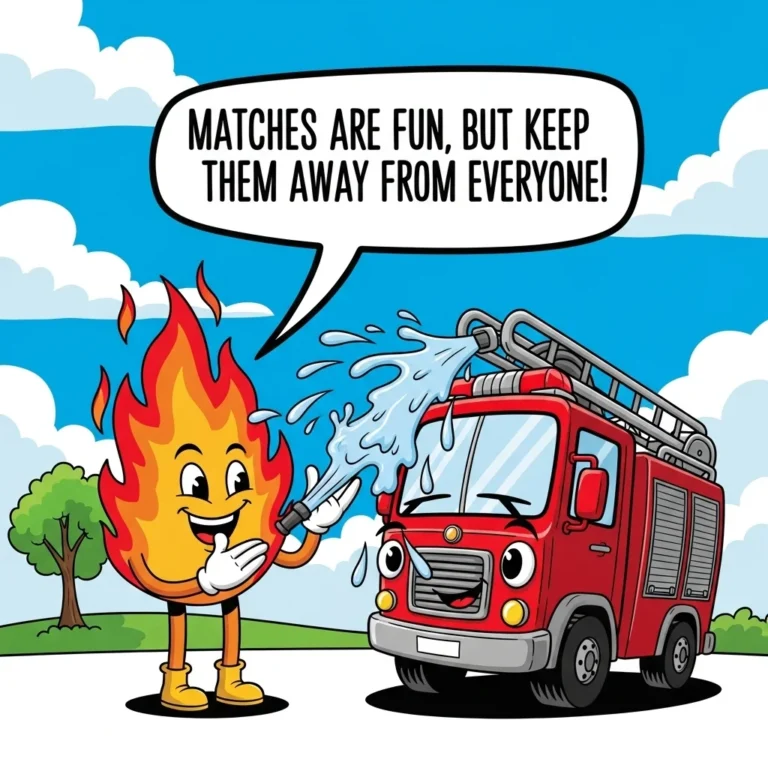 fire safety slogans that rhyme