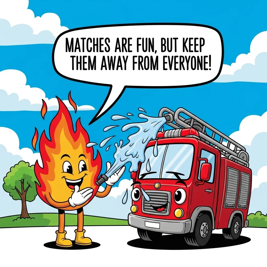 fire safety slogans that rhyme