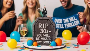 funny 40th birthday slogans