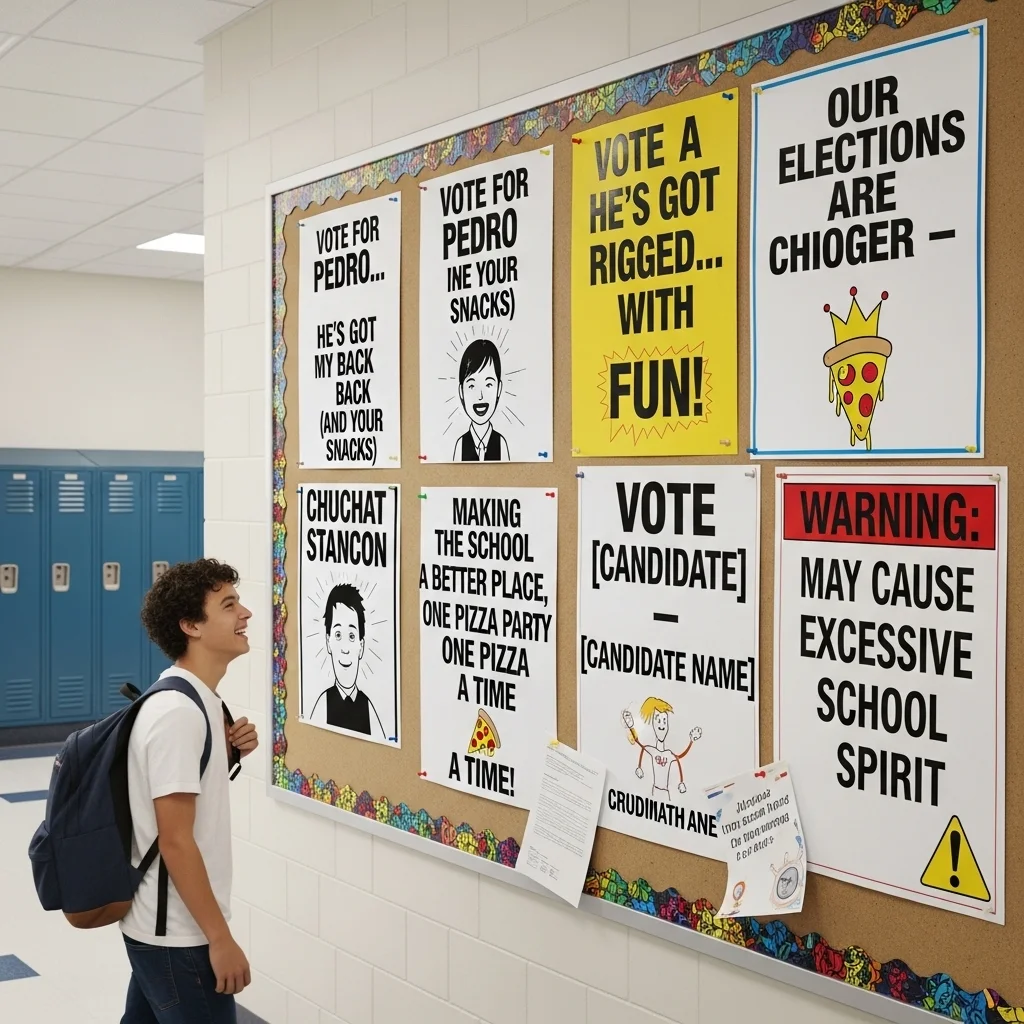 funny student council slogans