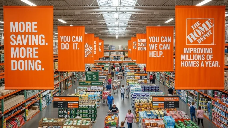 home depot slogans