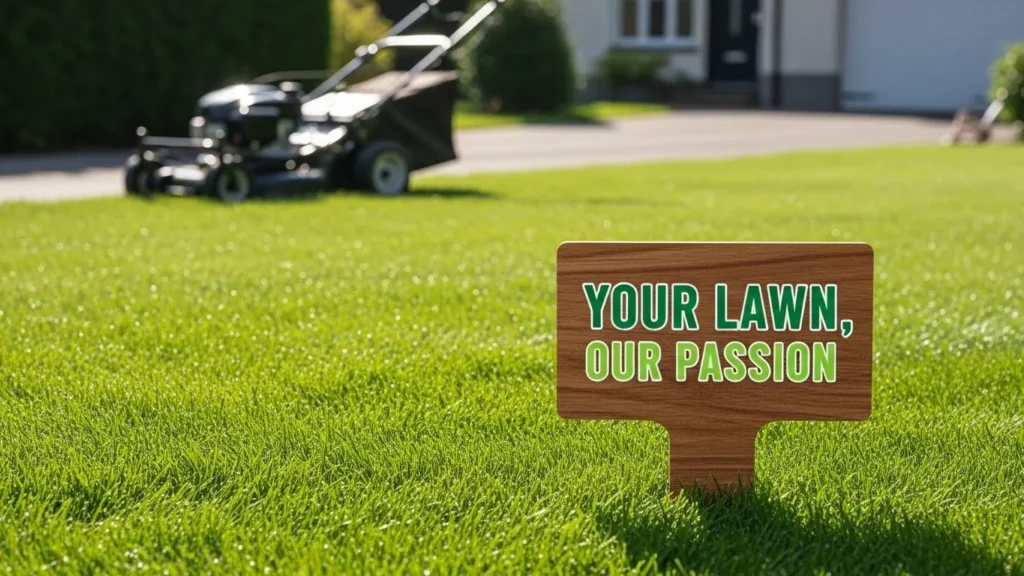 lawncare slogans