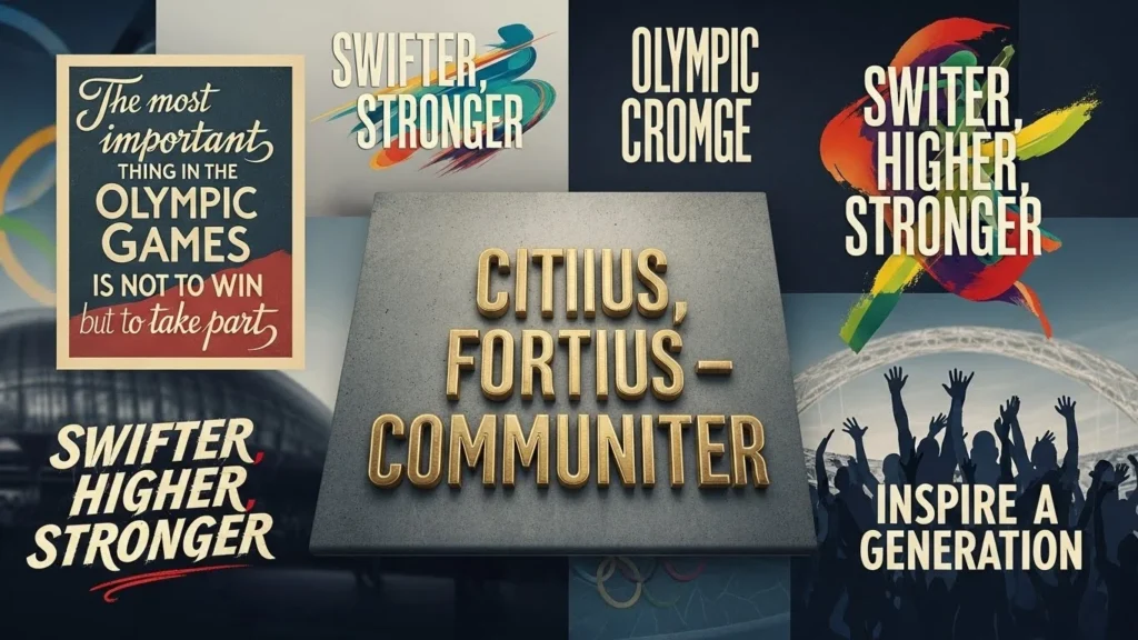 olympic slogans