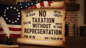 patriot slogans american revolution