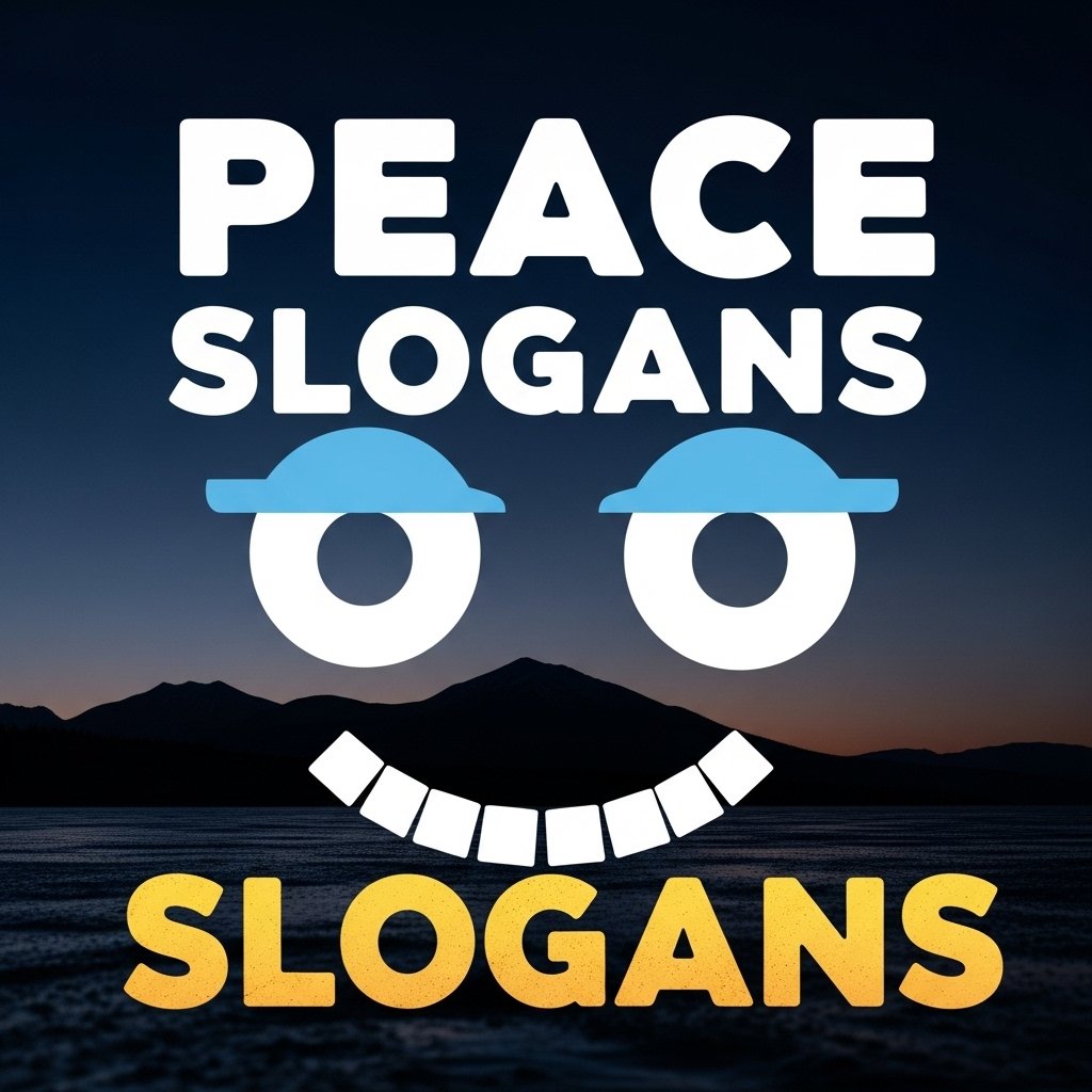 peace slogans