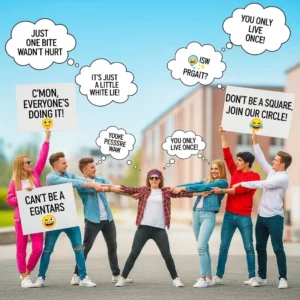 peer pressure slogans