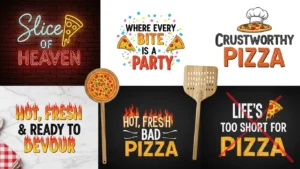 pizza place slogans