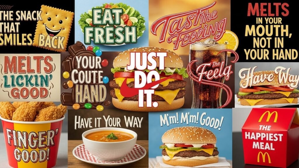 popular food slogans